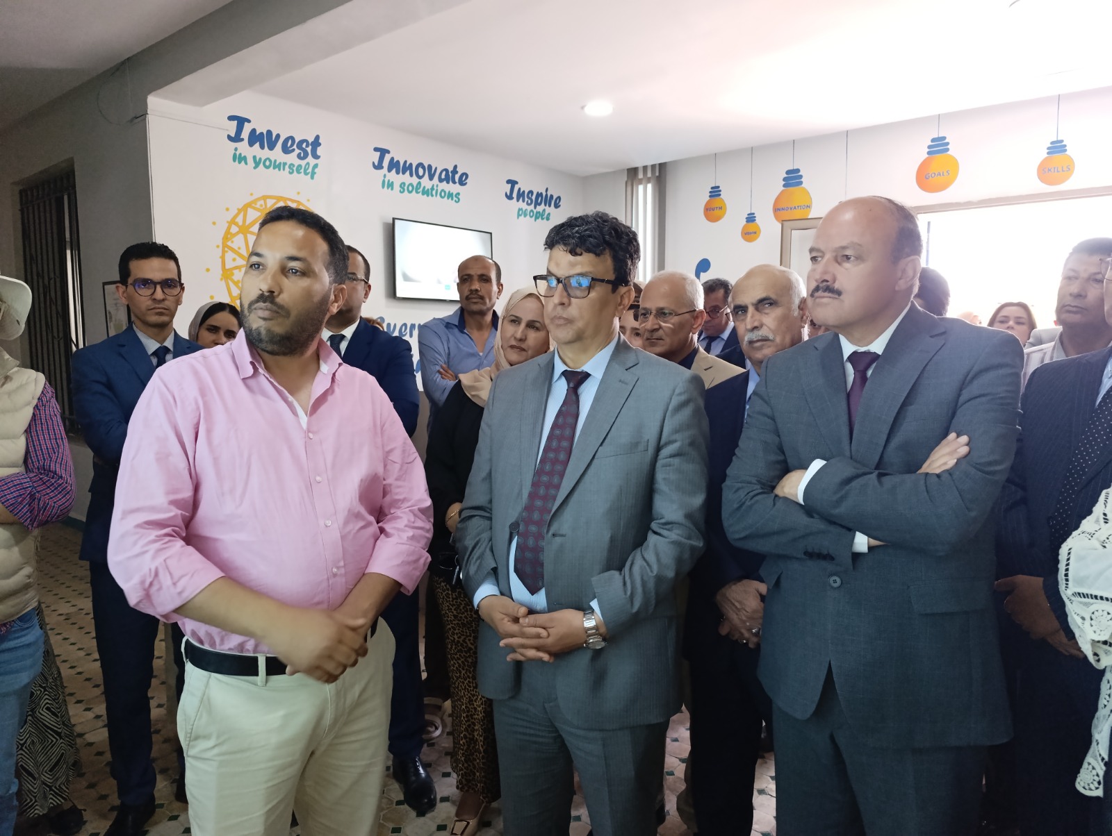 عامل إقليم الرحامنة يزور “منصة الشباب” بابن جرير للاطلاع على حصيلة برامج المبادرة الوطنية