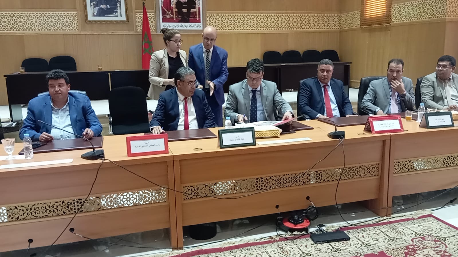 بوينيان عامل اقليم الرحامنة يصادق على تصاميم 20 دواراً لتبسيط البناء بالعالم القروي