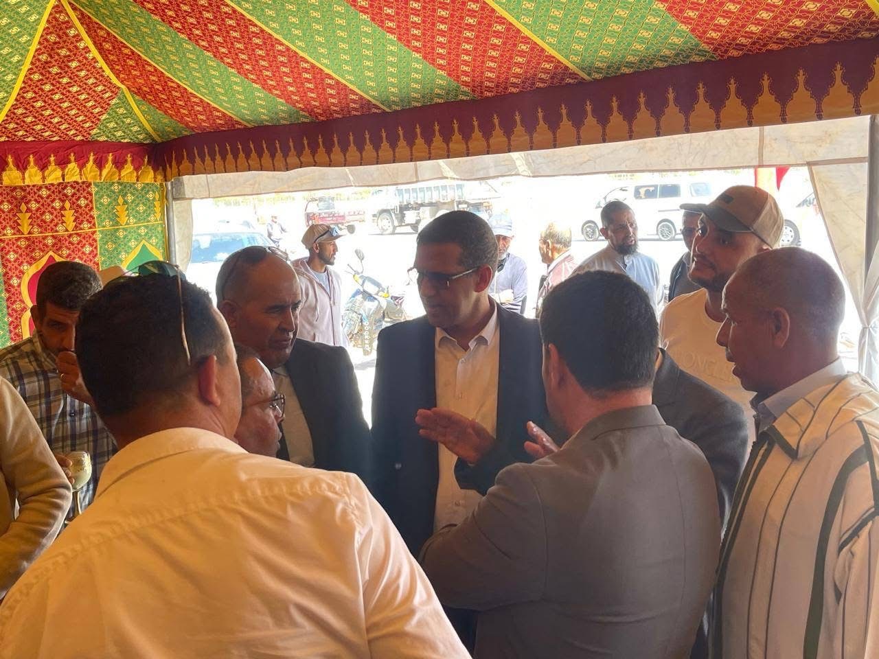 جماعة سعادة تطلق أشغال تبليط أزقة حي عين دادة ضمن جهود تأهيل الأحياء الناقصة التجهيز