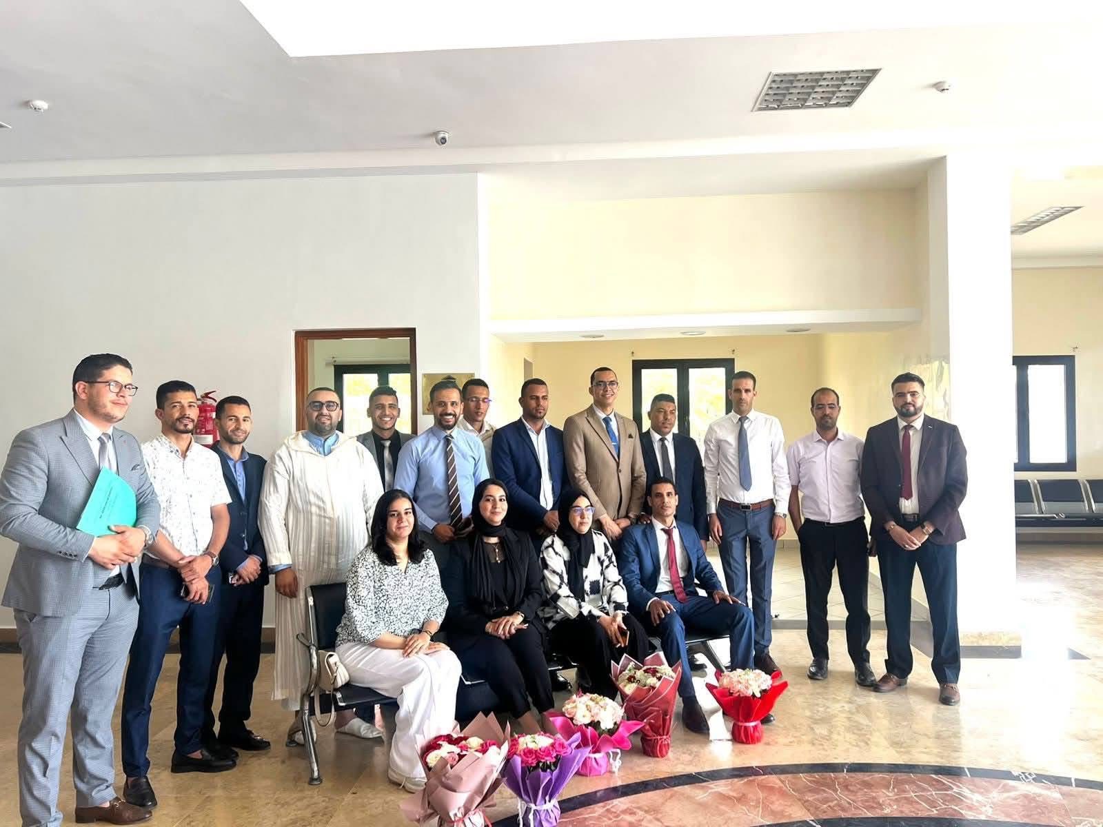 بالصور.. حفل لتسليم المهام بين المكتبين السابق والجديد لاتحاد المحامين الشباب بمراكش