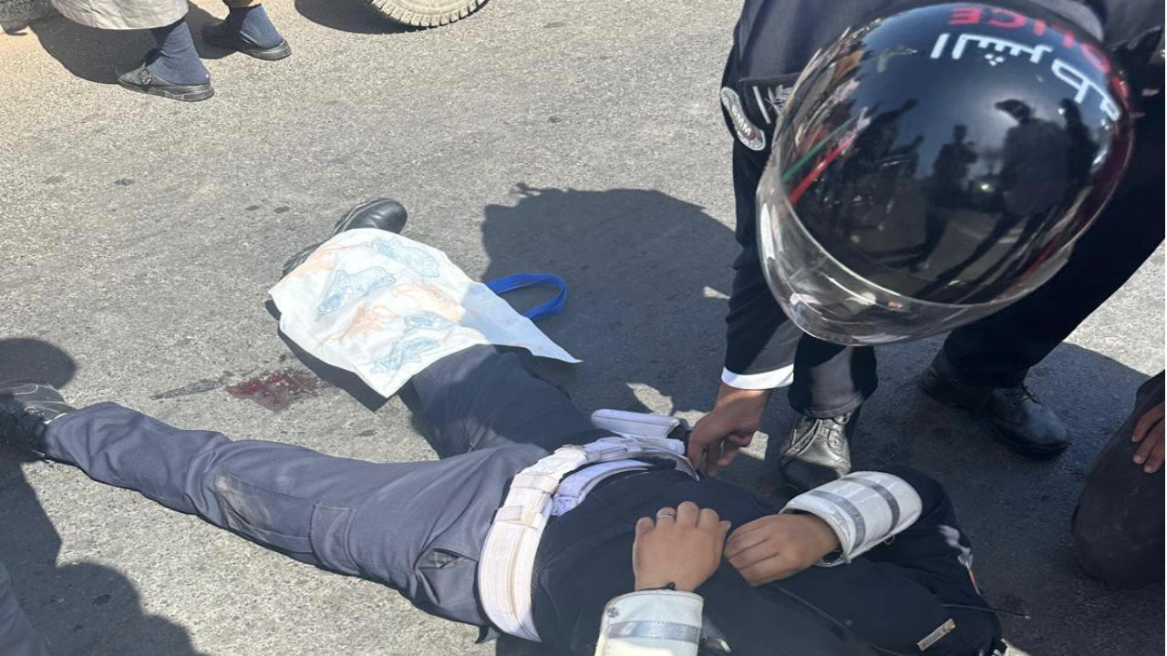 سكوب.. توقيف سائق الدراجة النارية الذي دهس شرطياً قرب باب أغلي