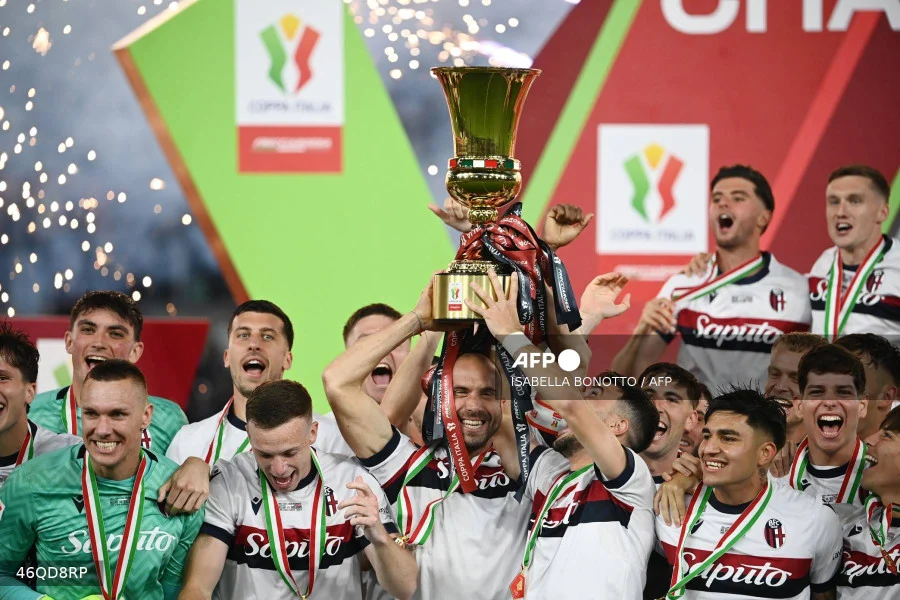 كأس إيطاليا.. بولونيا يتغلب على ميلان ويحرز اللقب للمرة الثالثة في تاريخه