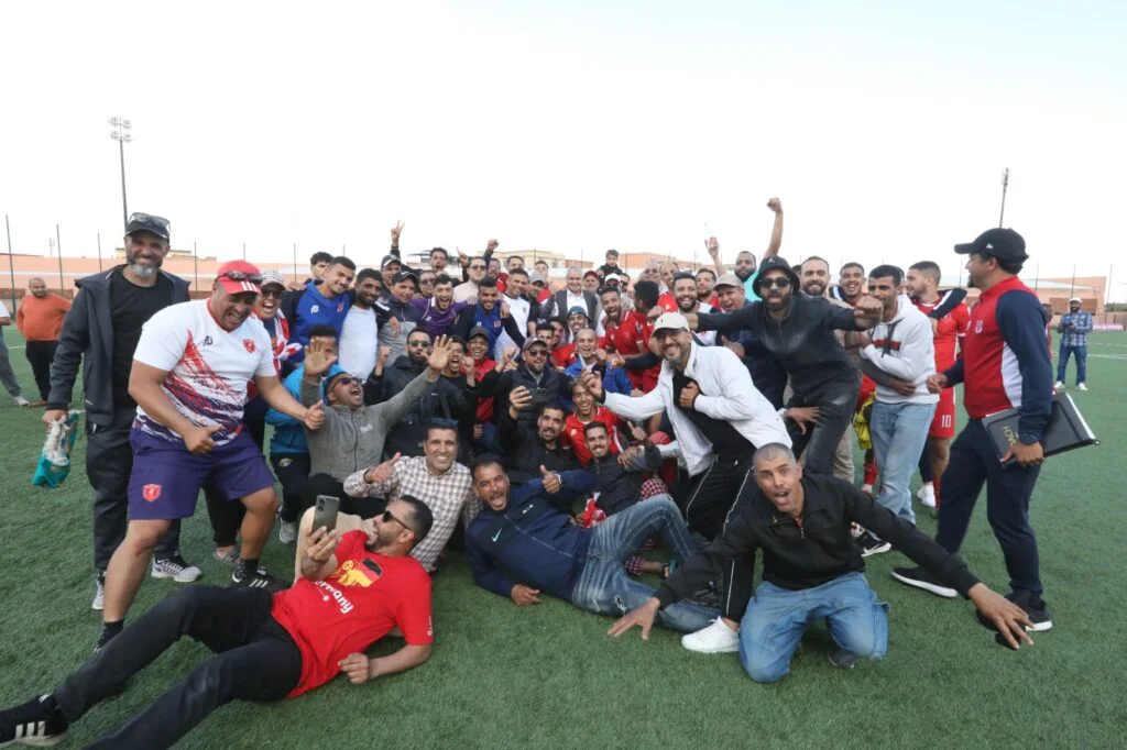 فرحة عارمة بابن جرير بعد ضمان البقاء في القسم الثاني بفوز ثمين على الدشيرة
