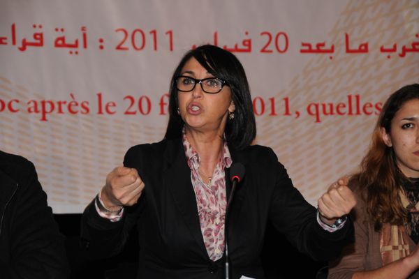 نبيلة منيب في لقاء بمراكش حول “الوضع السياسي الراهن وآفاق النضال الديمقراطي” بدعوة من الاشتراكي الموحد