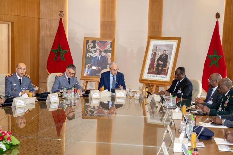 لوديي يستقبل وزير دفاع جمهورية كوت ديفوار