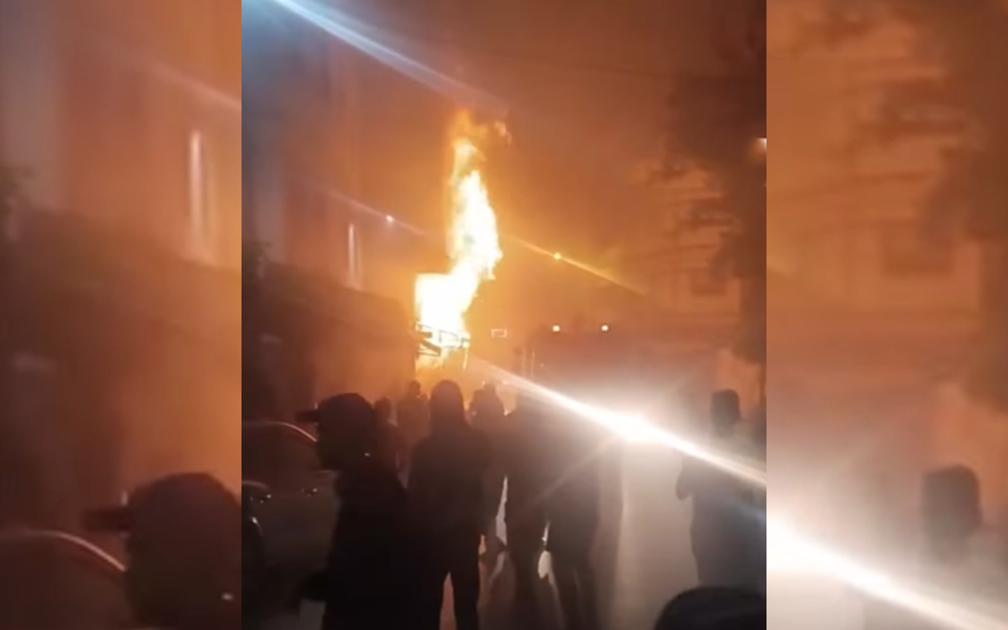 حريق مهول يحول محل عطور بطنجة إلى رماد وانفجارات تثير الرعب
