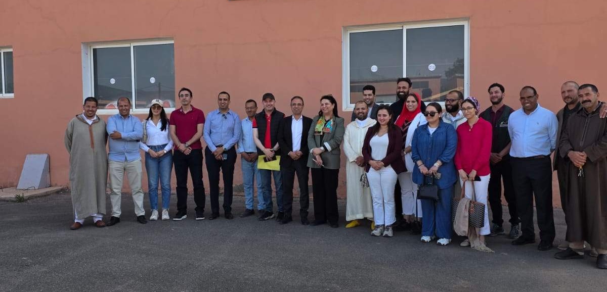 المديرة الجهوية للفلاحة تتفقد مشاريع تنموية باسني وتستمع لإشكالات التعاونيات باقليم الحوز