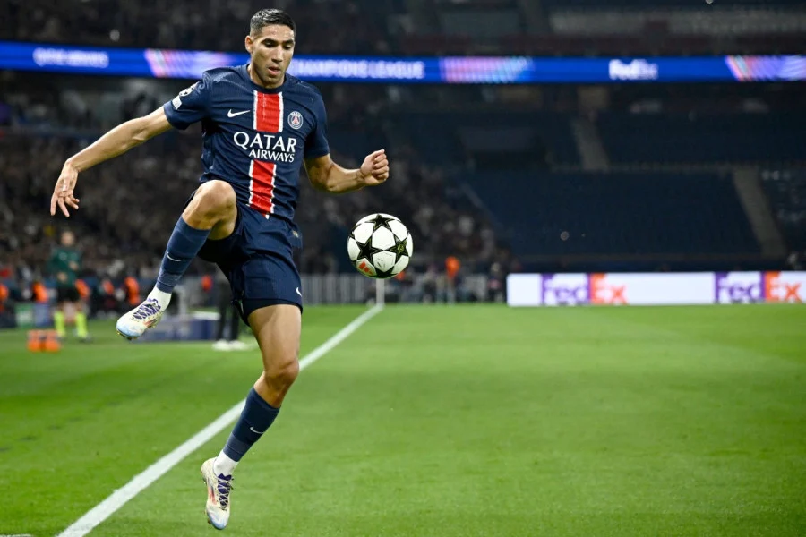 حكيمي في القائمة النهائية لجائزة أفضل لاعب إفريقي