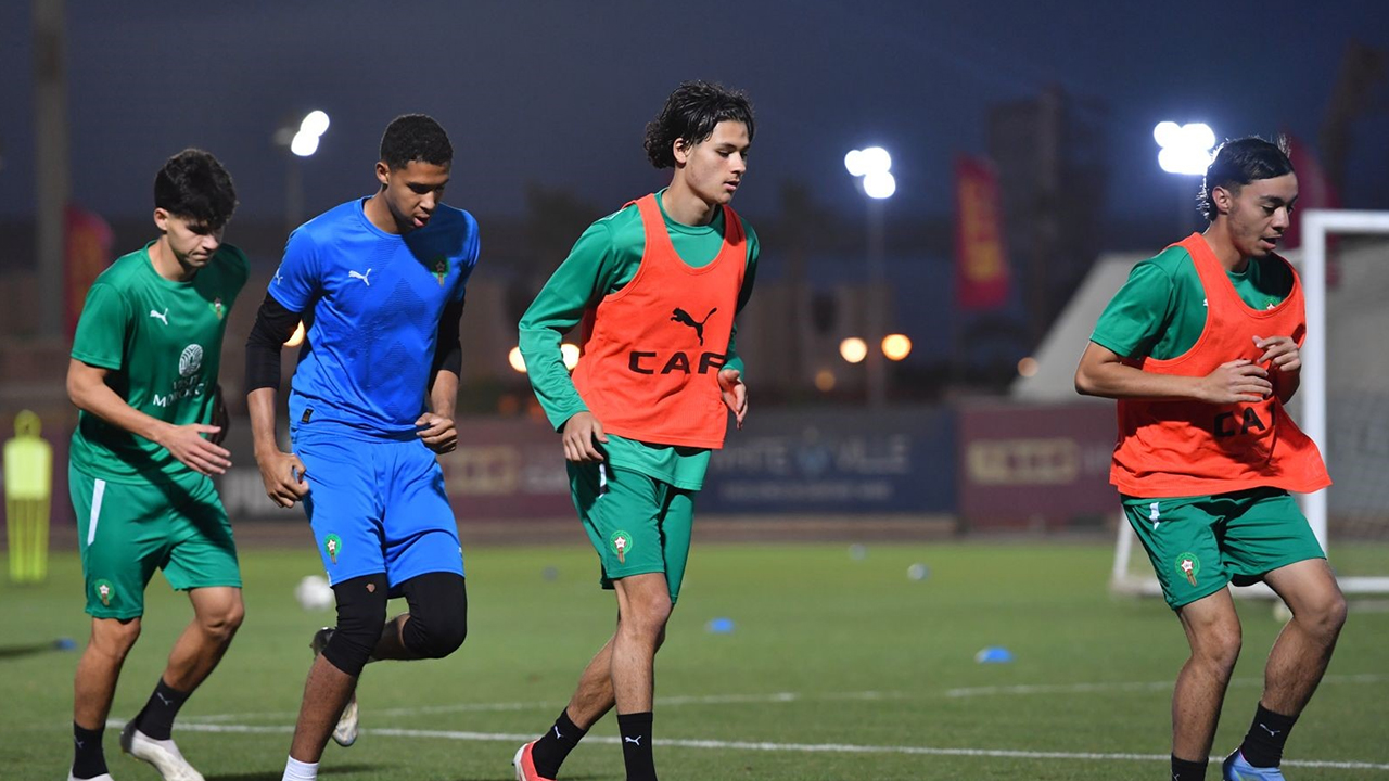 المنتخب الوطني للشباب يباشر تحضيراته للمباراة القادمة بكأس إفريقيا