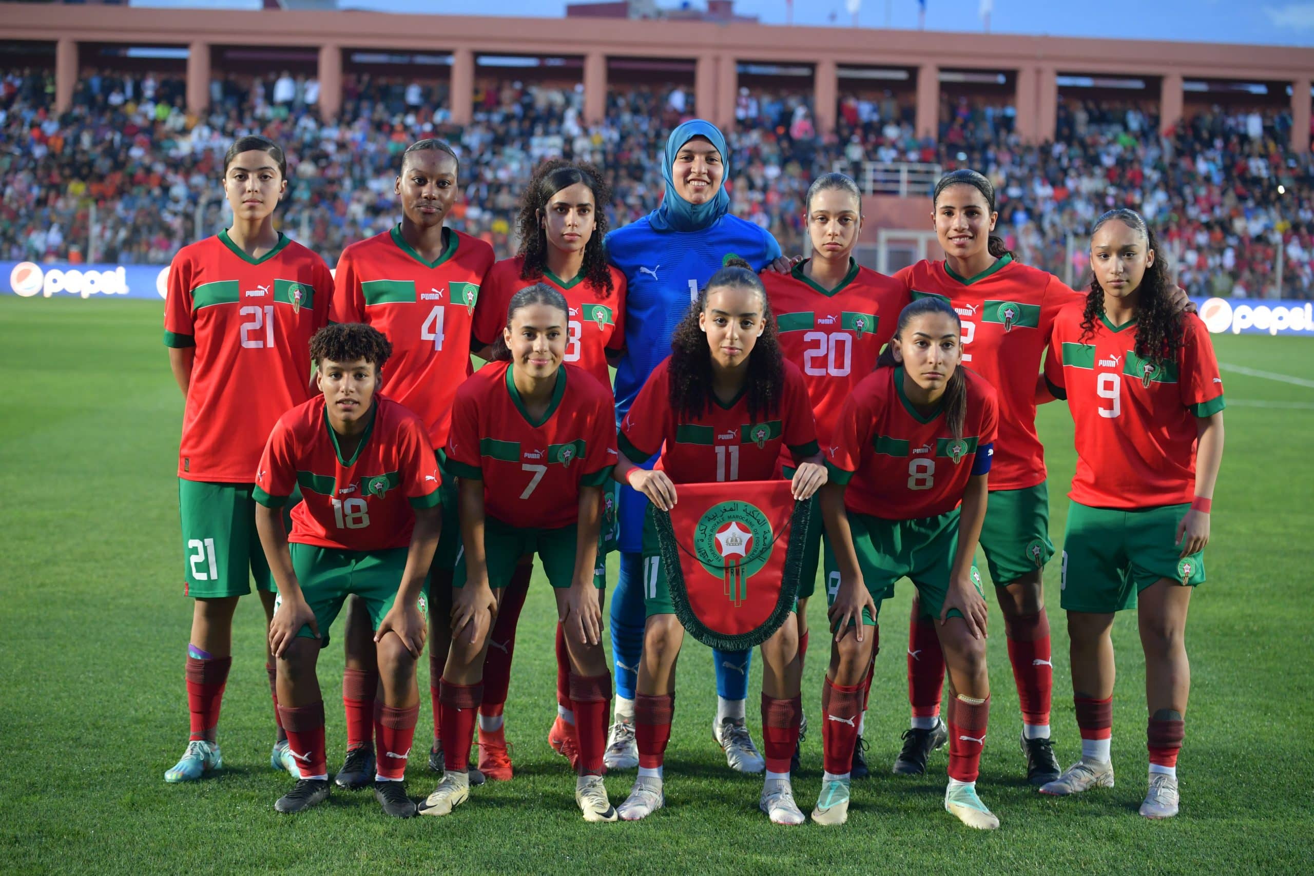المنتخب الوطني بمجموعة الموت بكأس العالم للسيدات تحت 17 سنة بالمغرب