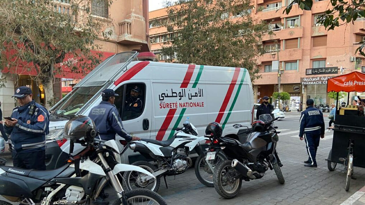 حملة امنية تستهدف الجانحين ومروجي المخدرات بحي الازدهار بمراكش