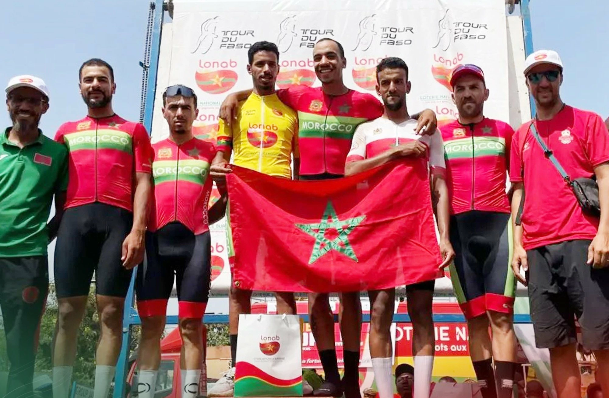 محسن الكورجي ومليكة بنعلال يتوجان ببطولة المغرب للدراجات في سباق ضد الساعة