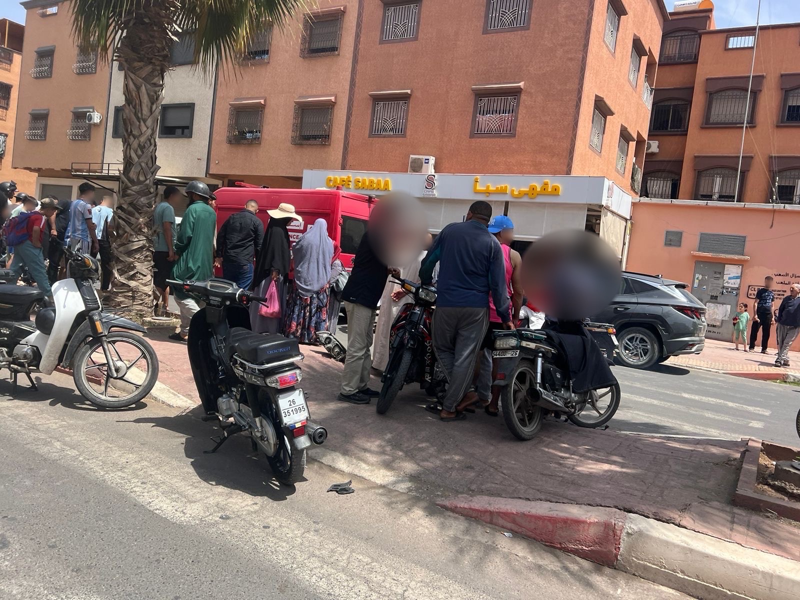 حادث اصطدام مروع يخلف إصابات خطيرة بدوار الكدية بمراكش
