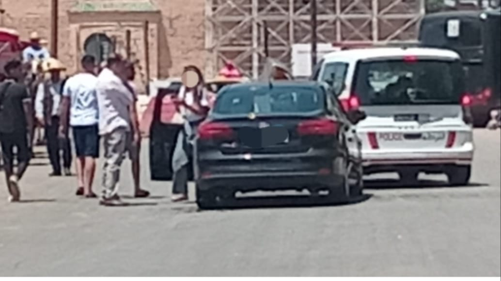 استنفار أمني محدود بمحيط ساحة جامع الفنا إثر توقيف سيدة خالفت قواعد السير