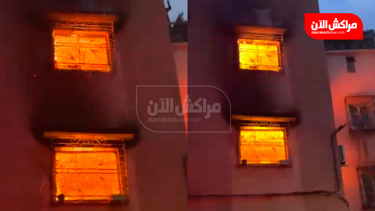 بالفيديو تفاصيل جديدة.. تدخل بطولي لشباب الحي يمنع كارثة أكبر في حريق سيدي يوسف بن علي بمراكش