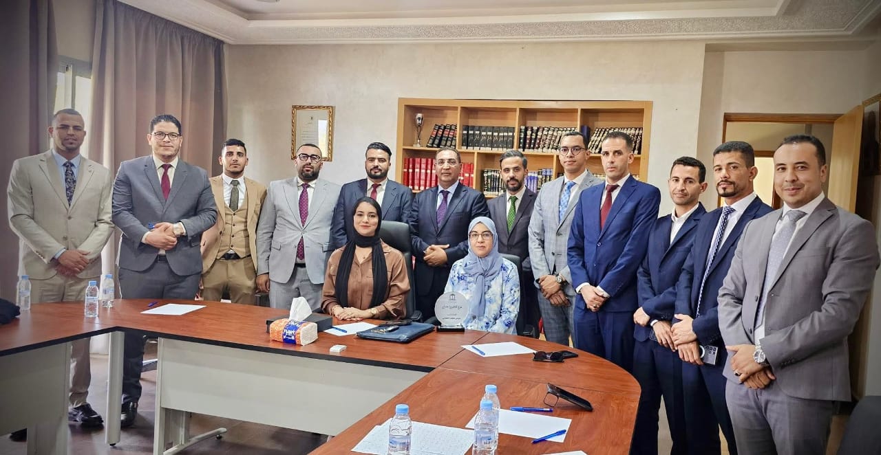اتحاد المحامين الشباب بمراكش يزور النقيب العمراني لبحث سبل التعاون المشترك