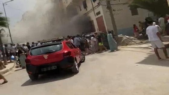 حريق مهول يلتهم ورشة عشوائية لإعادة تدوير القطن بفاس