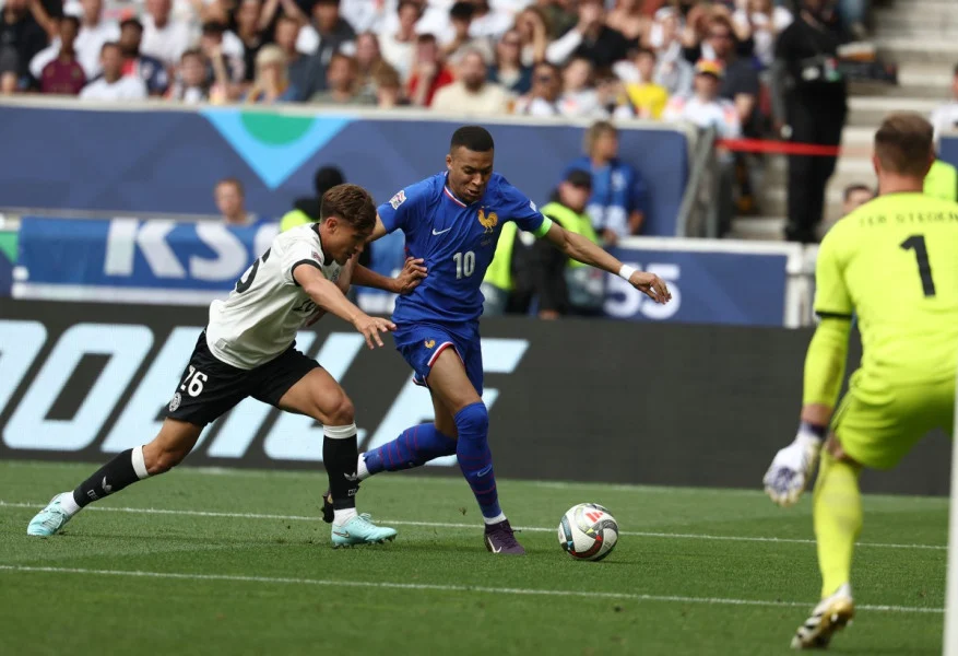 مبابي يقود فرنسا إلى الفوز على ألمانيا وإحراز المركز الثالث في دوري الأمم الأوروبية