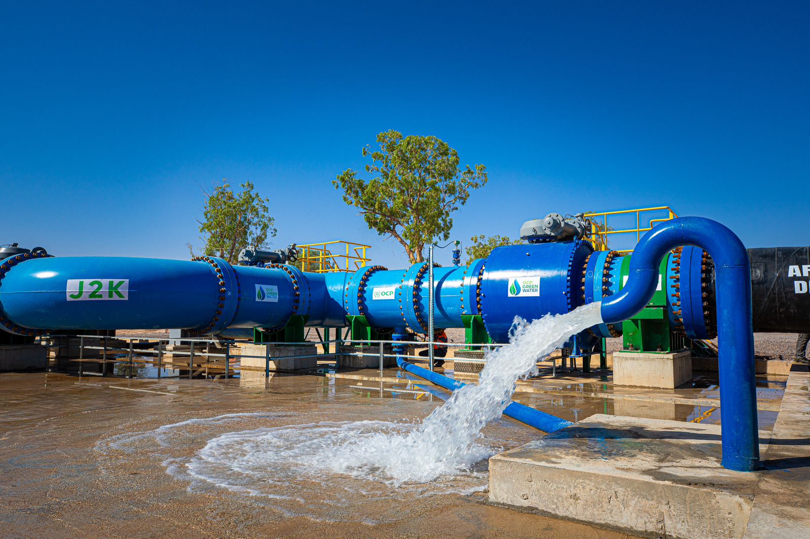 “OCP Green Water” تستعمل المياه المعالجة عبر محطات ضمنها ابن جرير واليوسفية
