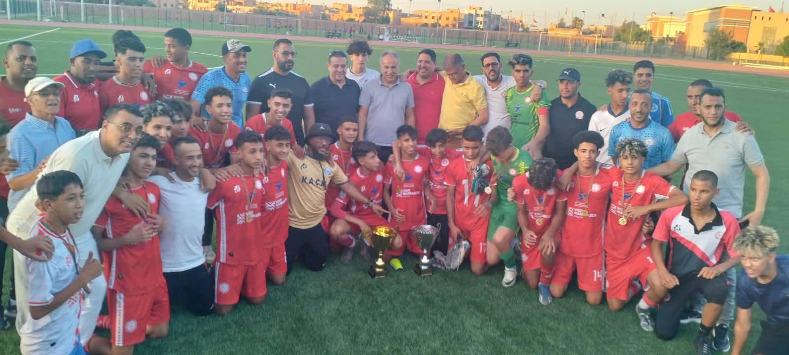 بحضور كودار.. الكوكب المراكشي يتوج بلقبي بطولة جهة مراكش آسفي في فئتي الشباب والفتيان