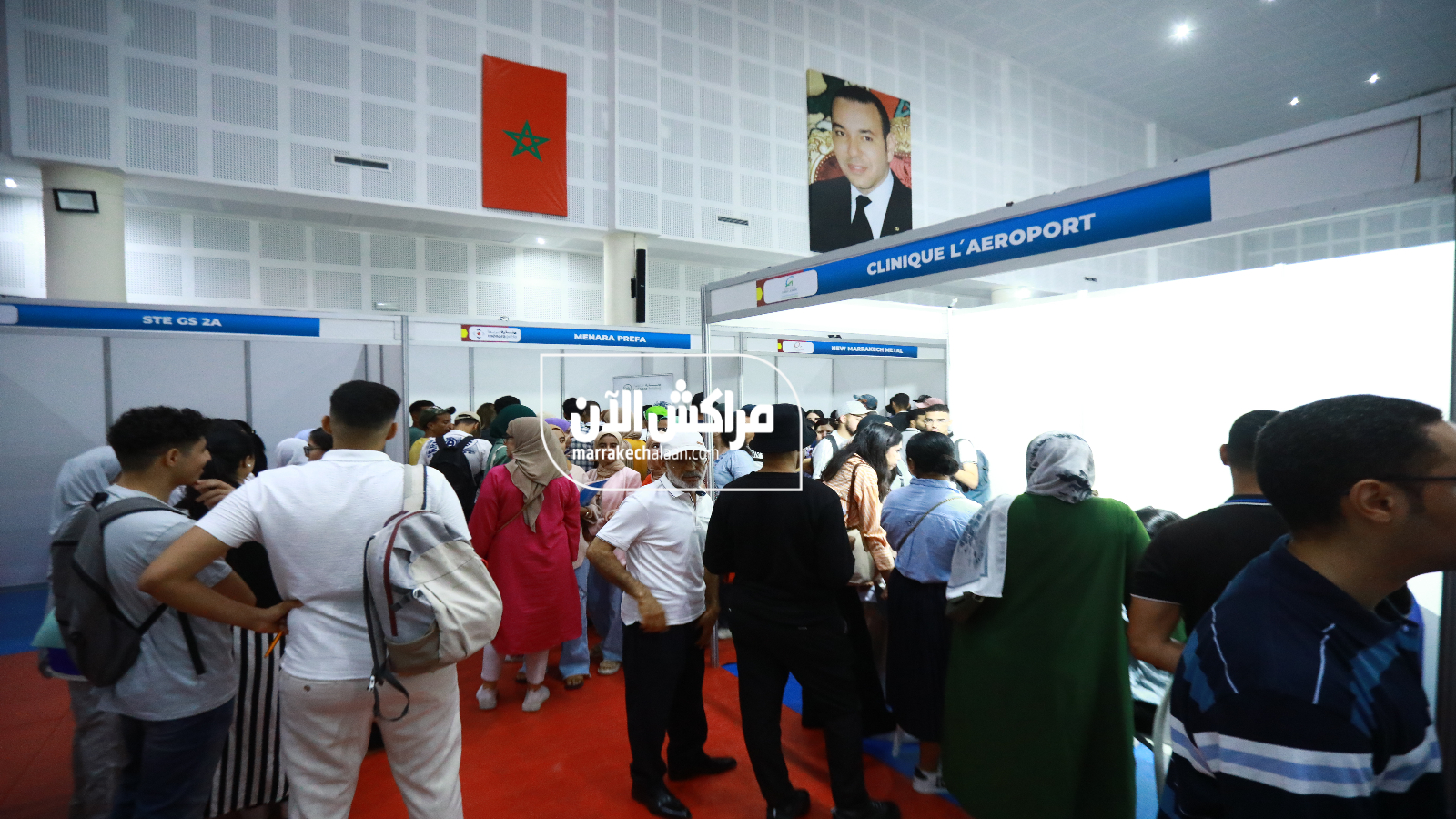 بالفيديو.. مصحة “المطار” تشارك في “الملتقى الأكبر للتوظيف” بمراكش وتشيد بكفاءات الشباب