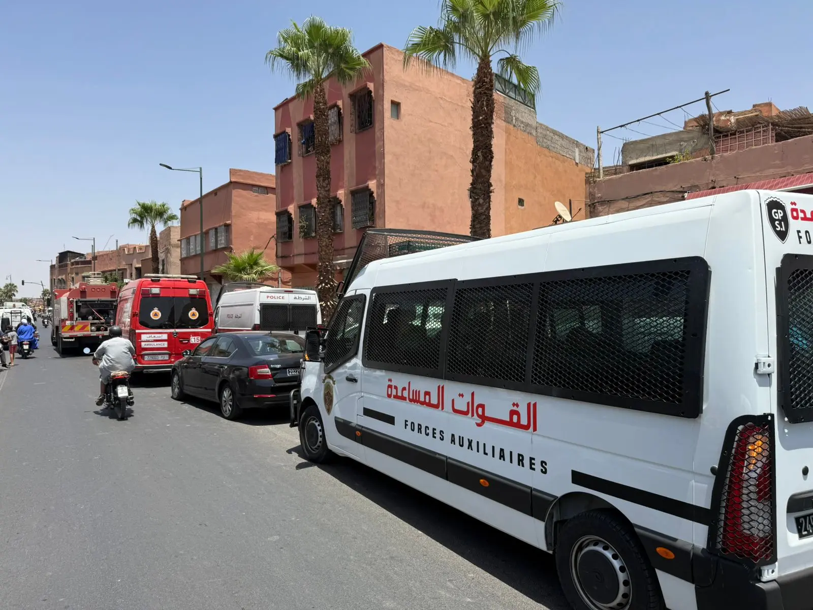 انفجار “بوطة” يؤدي الى اندلاع حريق بمنزل بسيدي يوسف بن علي بمراكش