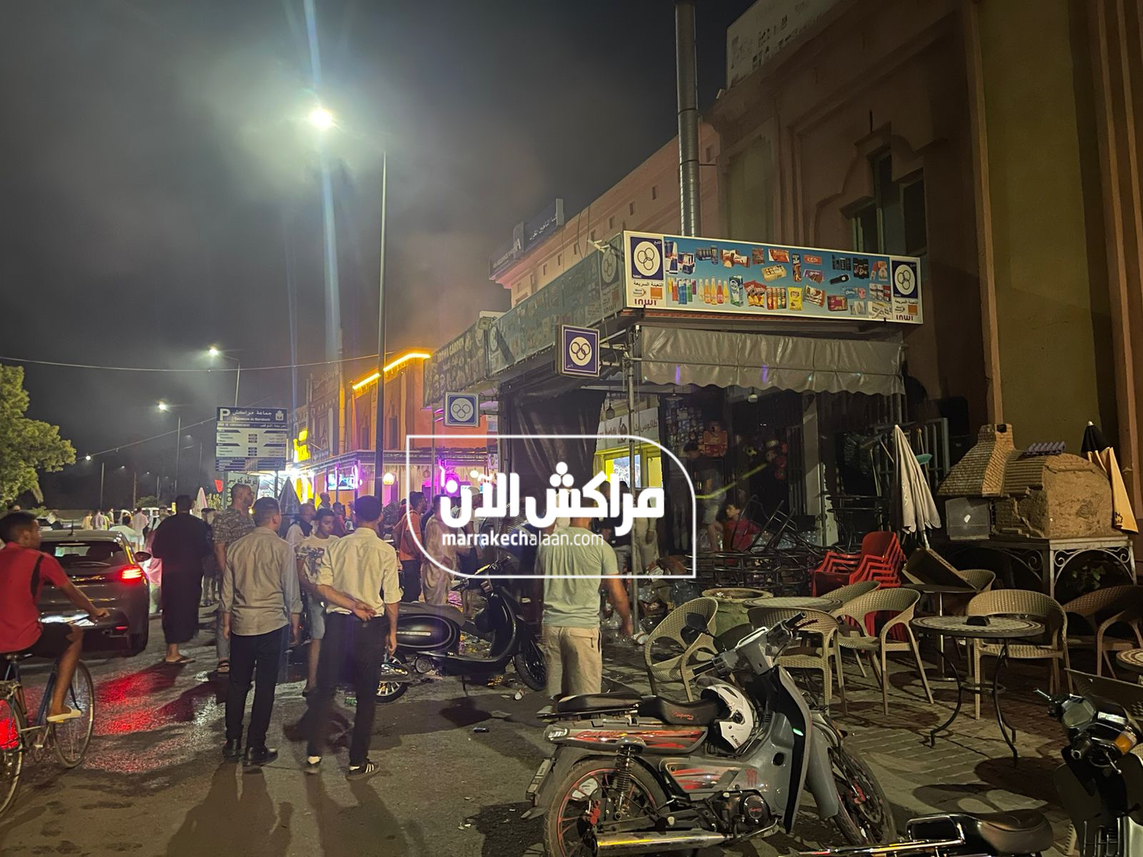 عاجل.. حريق بمحل لبيع البيتزا بمراكش والزبناء يتدخلون لإخماده