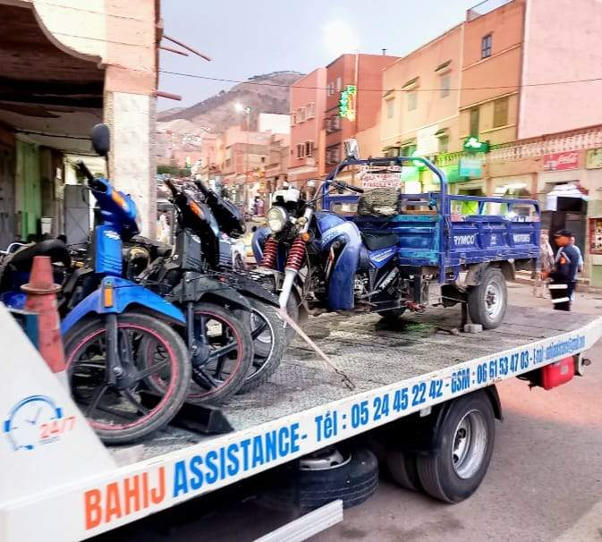حملات أمنية مكثفة بإمنتانوت تسفر عن حجز 35 دراجة نارية مخالفة لقانون السير