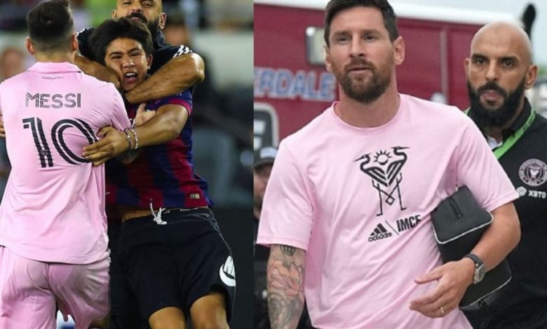 إيقاف الحارس الشخصي لميسي بسبب “سلوك غير لائق” في بطولة كأس الدوريات