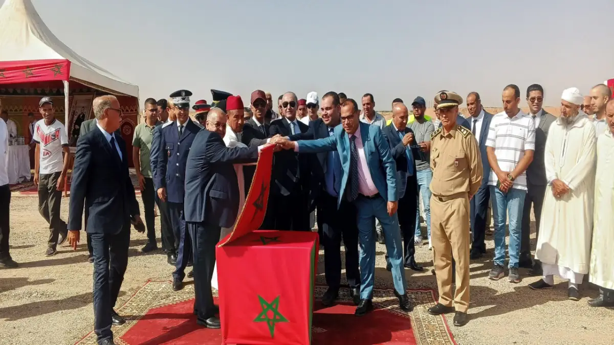 اقليم قلعة السراغنة يحتفي بذكرى ثورة الملك والشعب بإطلاق مشاريع تنموية
