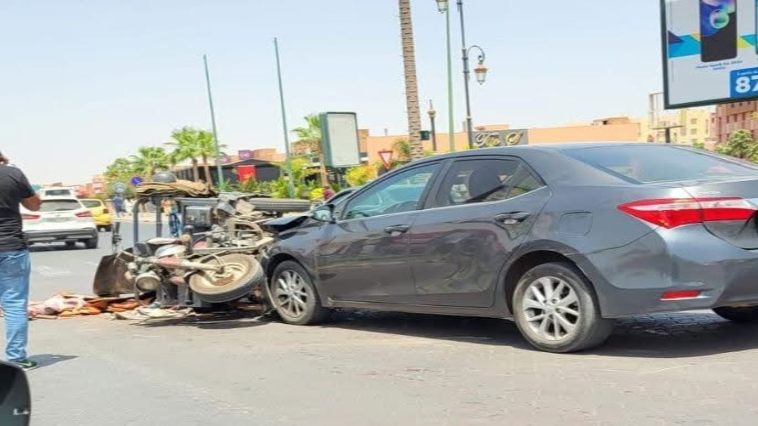 انقلاب “تريبورتر” في حادث سير بمراكش