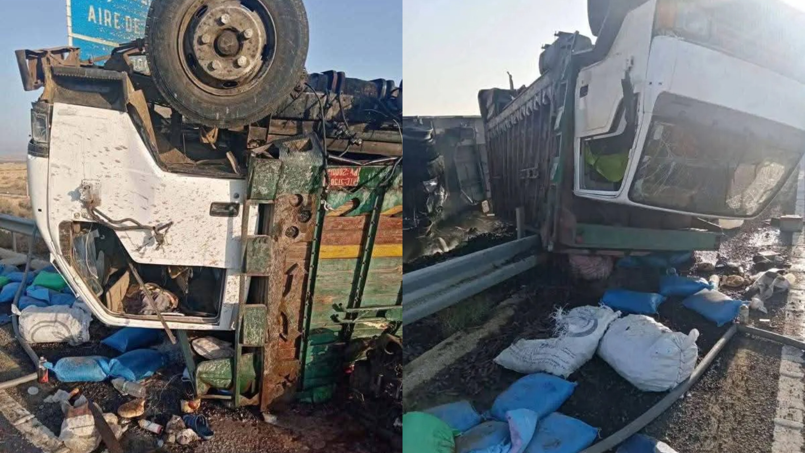 قتيل وثلاثة مصابين في حادث سير مروع على طريق جرسيف-تاوريرت