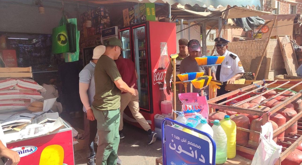 حملة لتحرير الملك العمومي في بنجرير