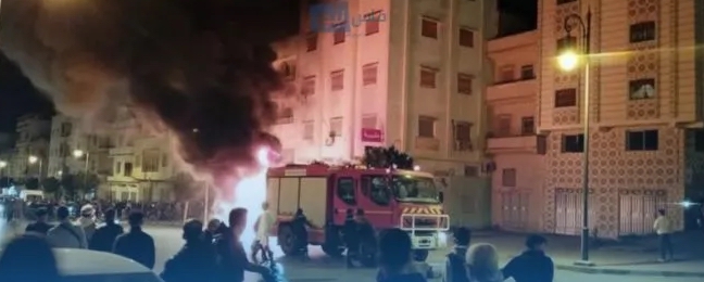 حريق في شقة سكنية بفاس بسبب شاحن هاتف