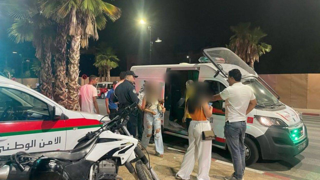 الدعارة والسكر العلني والتسول.. توقيفات بالجملة بمراكش خلال حملة أمنية