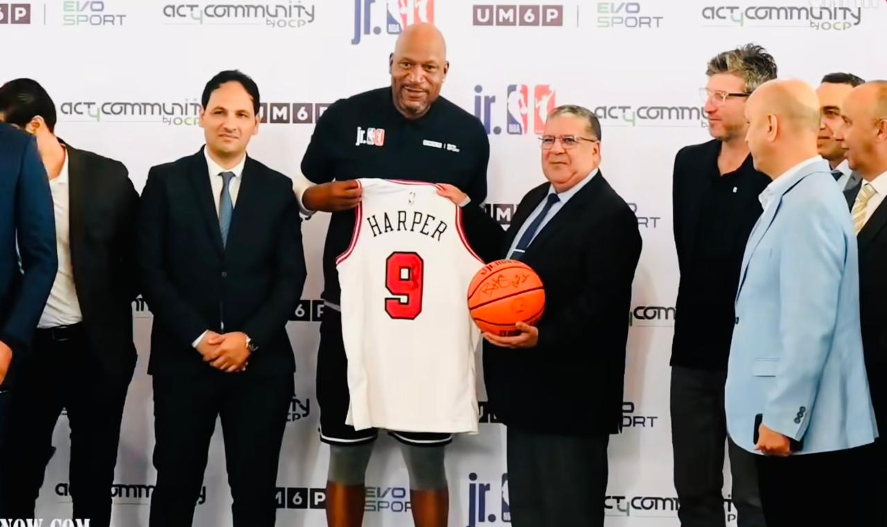 فطّاح عامل إقليم آسفي يعطي انطلاقة برنامج دوري كرة السلة “NBA” للناشئين +صور