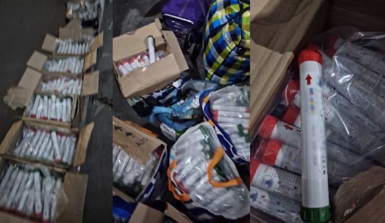 جمارك وأمن طنجة يحبطان محاولة تهريب كمية ضخمة من المفرقعات