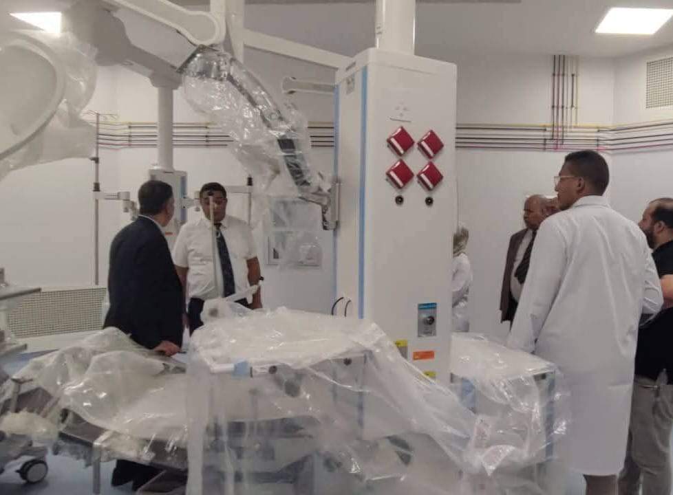 مسؤولون بوزارة الصحة يتفقدون مستشفى القرب الجديد بمدينة إمنتانوت