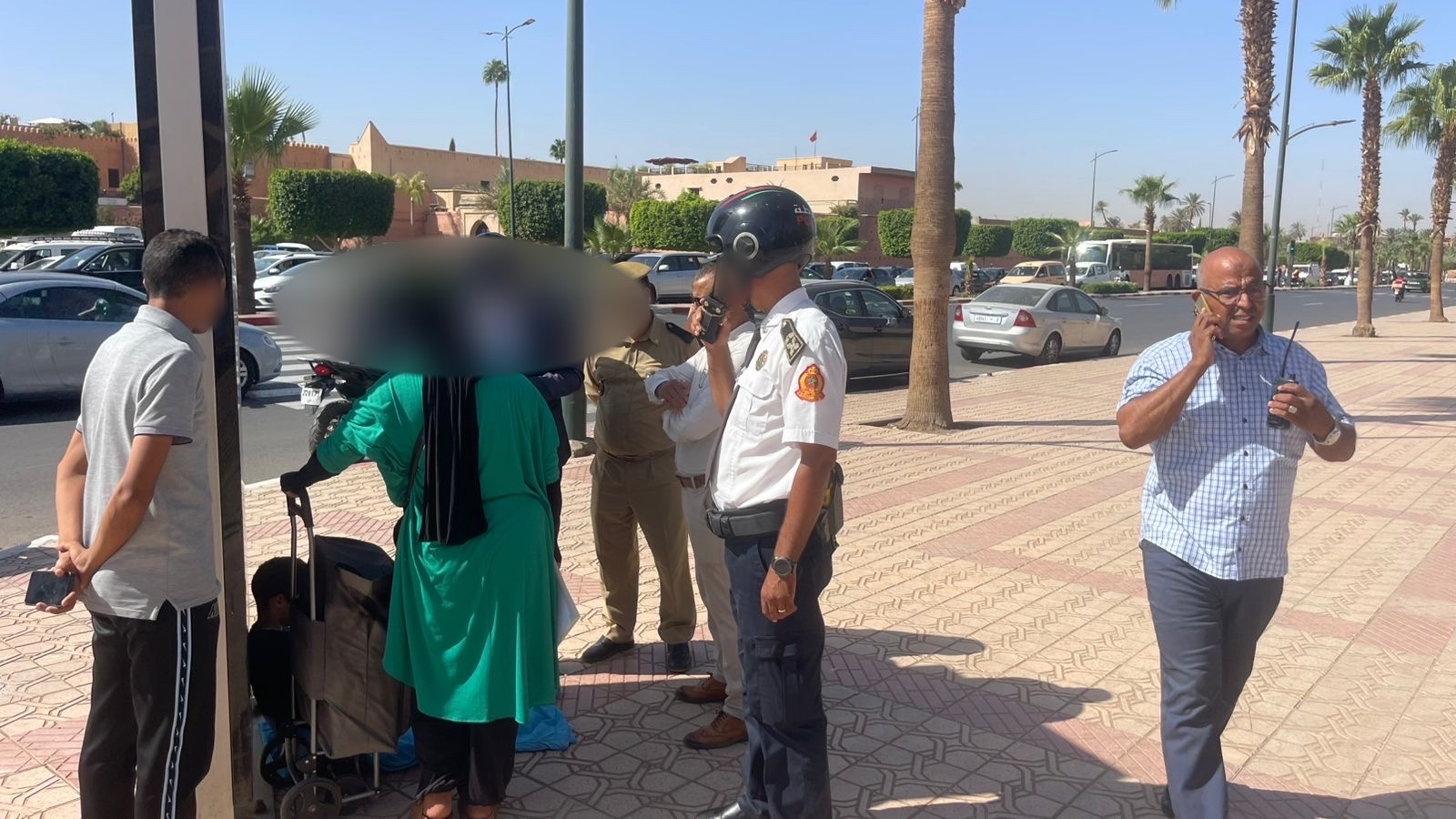 توقيف سيدة حاولت إشعال النار في جسدها أمام مقر ولاية جهة مراكش