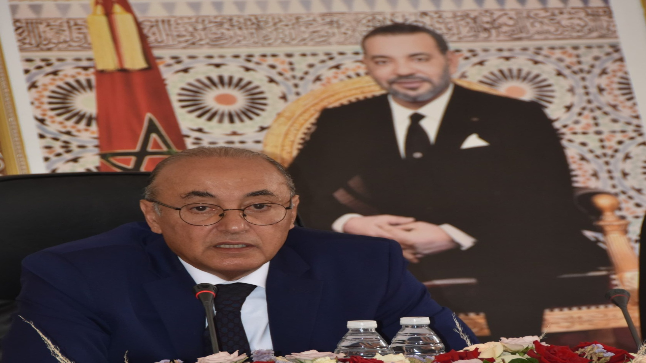 اليزيدي عامل قلعة السراغنة يشدد على ضرورة تسريع مشروع تأمين الماء الشروب لمواجهة الجفاف
