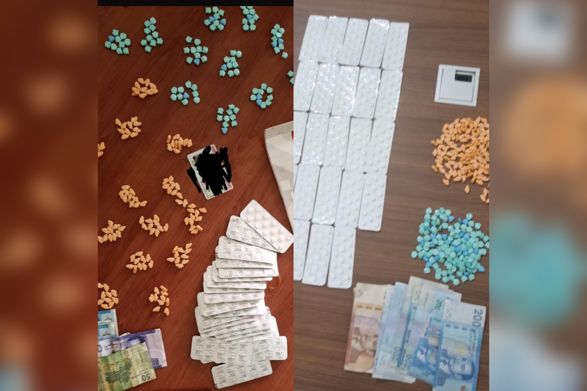 امن محطة القطار بطنجة يضبط شاباً بحوزته 656 قرصاً مخدراً أثناء محاولته السفر