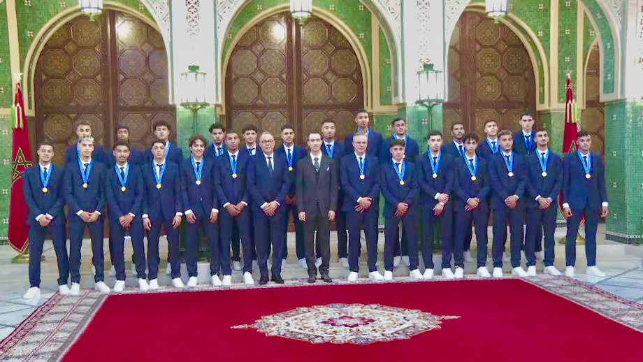 بتعليمات ملكية.. ولي العهد الأمير مولاي الحسن يترأس حفلا على شرف أعضاء المنتخب الوطني للشباب