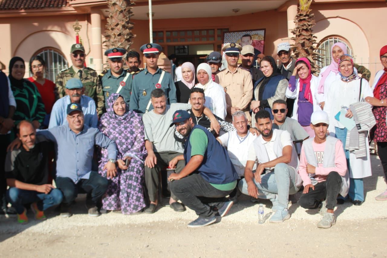 جمعية السواعد المغربية الصحراوية بفنلندا تنظم حملة طبية متعددة التخصصات لفائدة أزيد من 700 مستفيد بإقليم سطات
