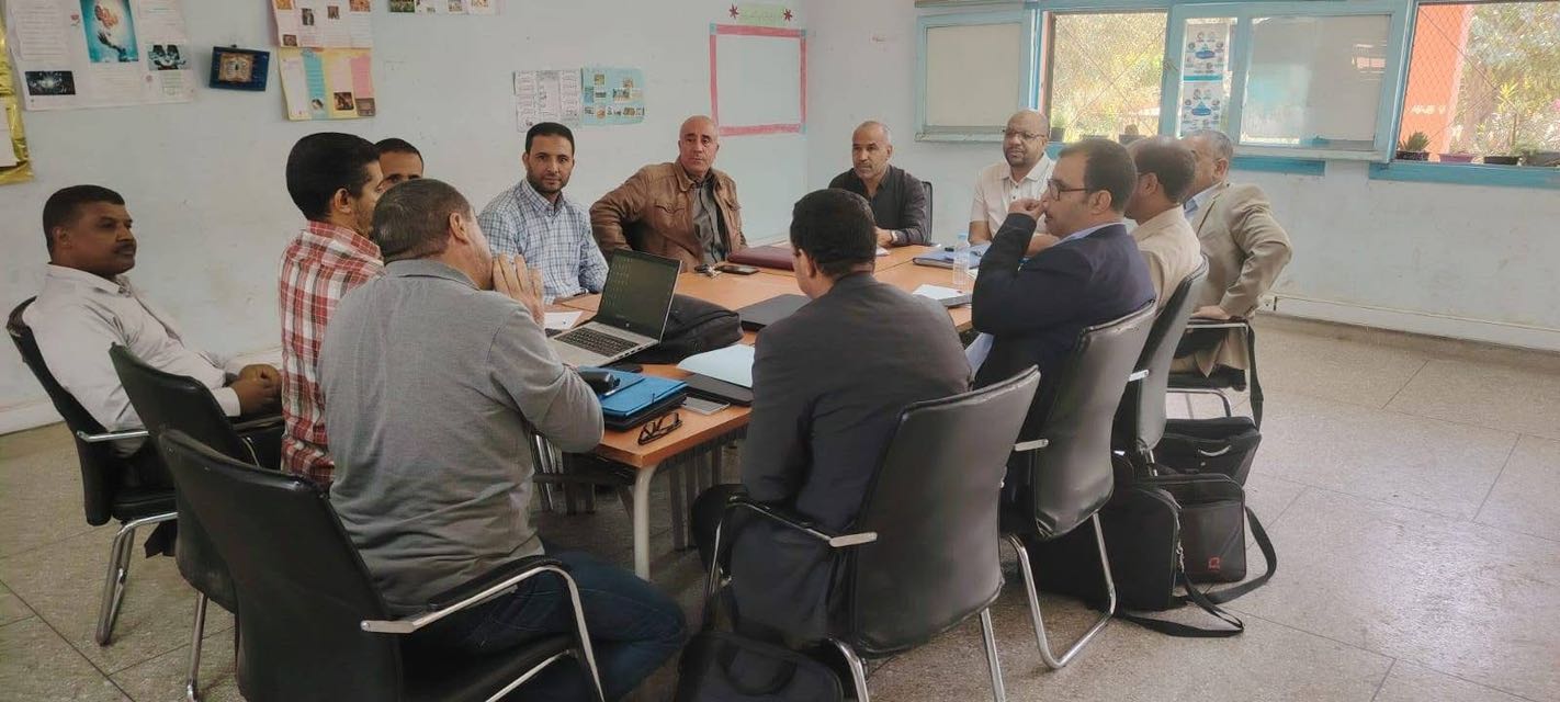 ابن جرير تحتضن اجتماعا لتتبع تنزيل برنامج الريادة بمديرية الرحامنة +صور