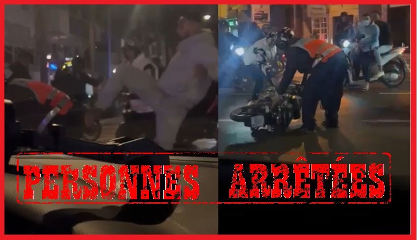 فيديو يقود إلى إيقاف 3 أشخاص متورطين في الاعتداء على شرطي