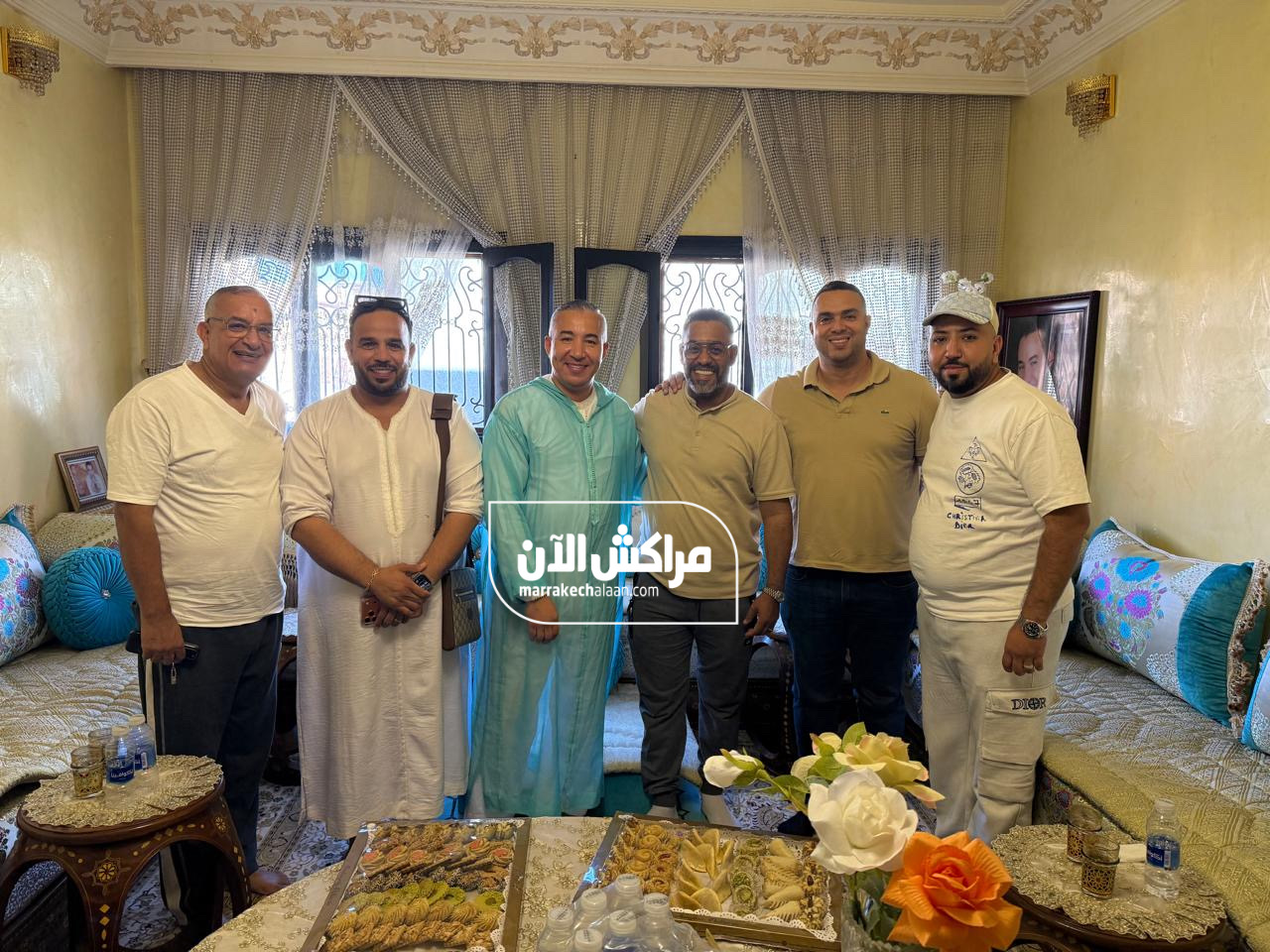 حصري.. جلسة صلح تنهي الخلاف بين الميكاب آرتيست قنانة  والفنان الشعبي عبدو الغالي بمراكش