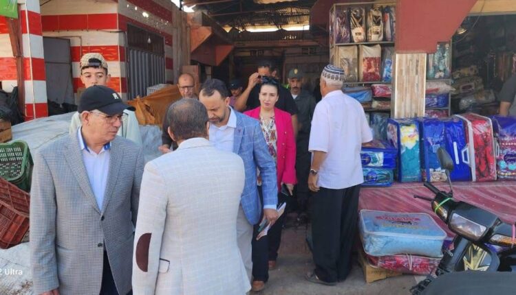 التويزي يتفقد أشغال السوق المركزي بآيت أورير بإقليم الحوز