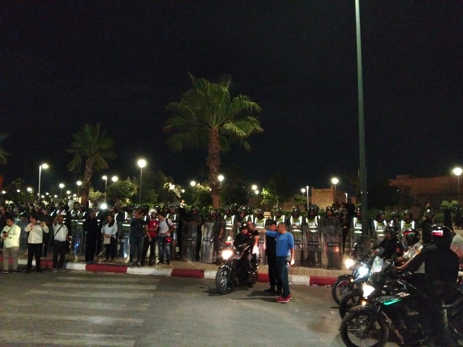 أمن مراكش يوقف أكثر من 40 شخصاً بعد تجدد أعمال العنف والتخريب بسيدي يوسف بن علي