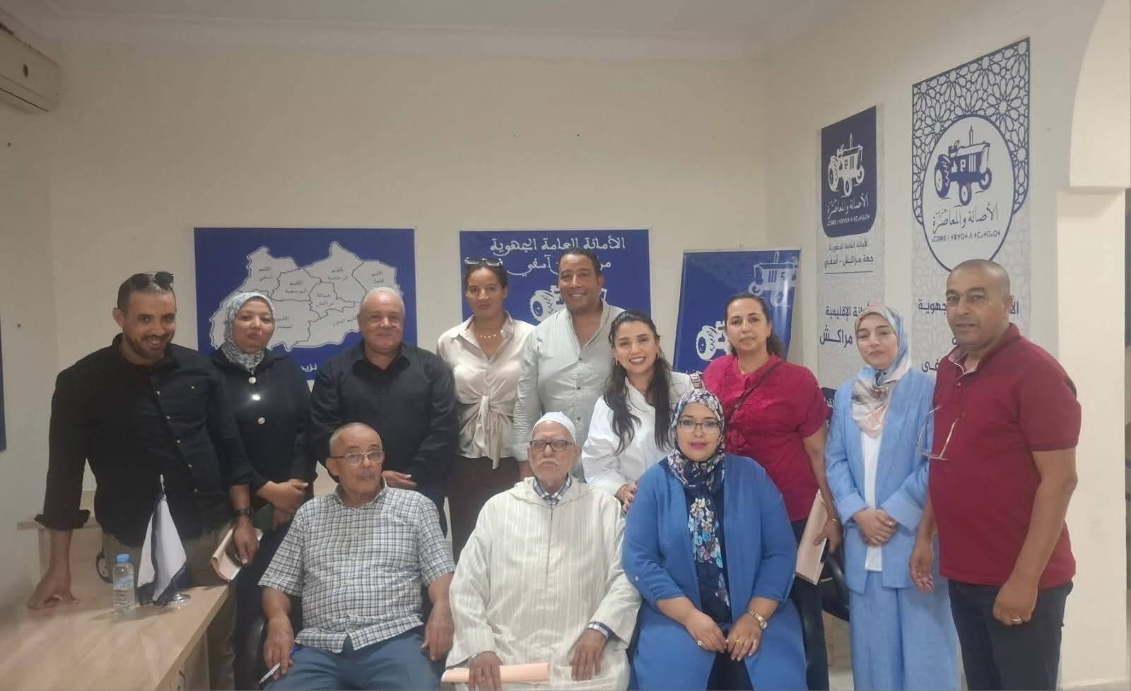 طارق حنيش يترأس اجتماعا تنسيقيا لفريق الأصالة والمعاصرة بمجلس مراكش