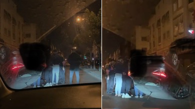انقلاب سيارة يخلف حالة هلع بشارع الحاج فاتح في الدار البيضاء